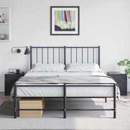Berkfield Home Bedside Cabinets 2 pcs Black 34.5x39x44 cm Steel - thumbnail 2