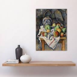 "Artery8 Ginger Jar & Fruit Still Life Paul Cezanne Wall Art Poster Print - Size: W18"" x H24""" - thumbnail 4