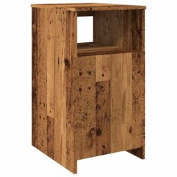 Berkfield Home Drawer Cabinet Old Wood 40x50x76 cm Engineered Wood in Brown - Size: 40 x 50 x 76 cm - thumbnail 7