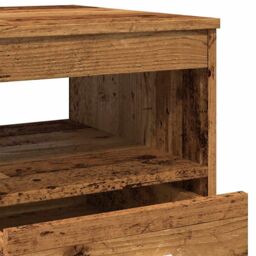 Berkfield Home Drawer Cabinet Old Wood 40x50x76 cm Engineered Wood in Brown - Size: 40 x 50 x 76 cm - thumbnail 9