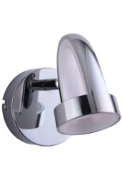 Harper Living LED Wall Spotlight Polished Chrome in Silver - thumbnail 2