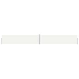 Berkfield Home Retractable Side Awning Cream 160x1200 cm - thumbnail 2
