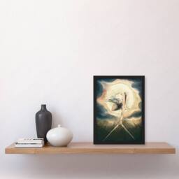 "Artery8 Ancient of Days Setting Compass to Earth Blake Framed Wall Art Print - Size: W12"" x H16""" - thumbnail 4