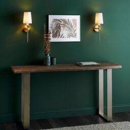 Loops Satin Brass Plated Wall Light & White Cotton Shade - Modern Sconce Fitting - thumbnail 4