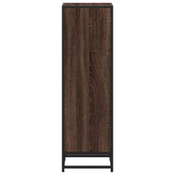 Berkfield Home Book Cabinet Brown Oak 33.5x33x107.5 cm Engineered Wood - thumbnail 5