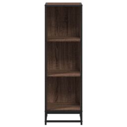 Berkfield Home Book Cabinet Brown Oak 33.5x33x107.5 cm Engineered Wood - thumbnail 4