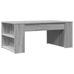 Berkfield Home Coffee Table Grey Sonoma 102x55x42 cm Engineered Wood - Size: 102 x 55 x 42 cm - thumbnail 6
