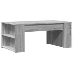 Berkfield Home Coffee Table Grey Sonoma 102x55x42 cm Engineered Wood - Size: 102 x 55 x 42 cm - thumbnail 1