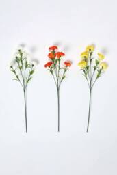 Homescapes Artificial Carnation Spray Single Stem Set of 3, 55cm - thumbnail 4