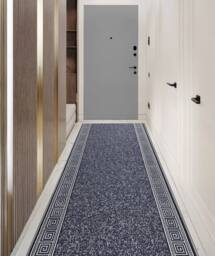 RugsX Anti-Slip Grek Runner in Grey - Size: 57 cm x 100 cm - thumbnail 2