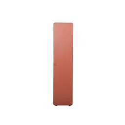 sweeek Steel wardrobe, locker, 2 shelves 1 hanging rail in Terracotta - thumbnail 3