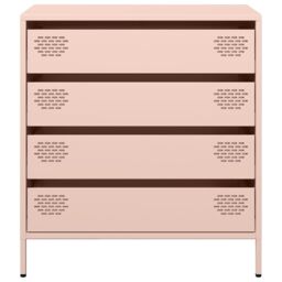 Berkfield Home Sideboard¬†Pink 68x39x73.5 cm Cold-rolled Steel in Pink - thumbnail 5
