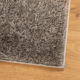 Berkfield Home Rug ISTAN High Pile Shiny Look Grey 120x170 cm - Size: Medium - thumbnail 4