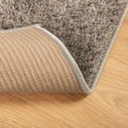 Berkfield Home Rug ISTAN High Pile Shiny Look Grey 120x170 cm - Size: Medium - thumbnail 5