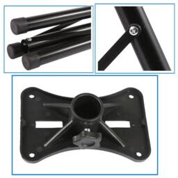 SPETLEK 2X Speaker Stand Tripod in Black - thumbnail 4