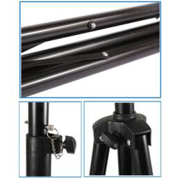 SPETLEK 2X Speaker Stand Tripod in Black - thumbnail 3