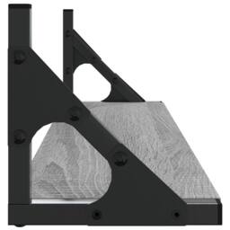 Berkfield Home Wall Shelves 2 pcs Grey Sonoma 60x15x15.5 cm - thumbnail 6