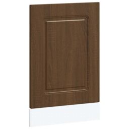 Berkfield Home Dishwasher Panel¬†Kalmar¬†Brown Oak 45x1.5x67 cm Engineered Wood in Brown - thumbnail 2