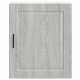 Berkfield Home Kitchen Wall Cabinets 2 pcs¬†Porto Grey Sonoma Engineered Wood in Light Grey - thumbnail 6