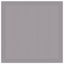 Berkfield Home 5 Piece Garden Dining Set with Cushions Light Grey Poly Rattan - thumbnail 6