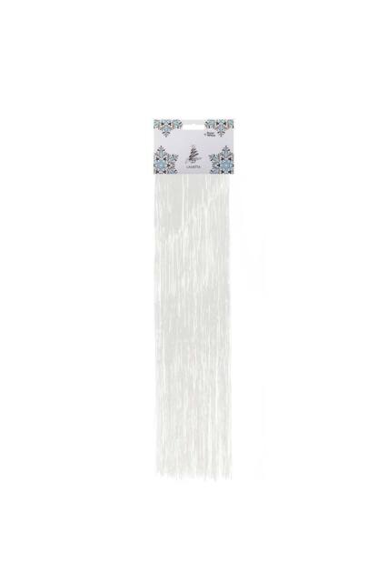 VFM e-Store Angel Hair Lametta Christmas Tree Decoration X 1 38cm x 50cm White - Size: 38 cm x 50 cm - image 1