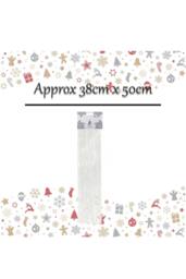 VFM e-Store Angel Hair Lametta Christmas Tree Decoration X 1 38cm x 50cm White - Size: 38 cm x 50 cm - thumbnail 2