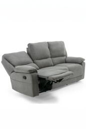 More4Homes Sydney 1+2+3 Seater Fabric Manual Recliner Sofa Set in Grey - thumbnail 3