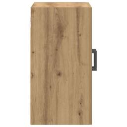 Berkfield Home Wall Cabinet Artisan Oak 60x31x60 cm Engineered Wood in Brown - Size: 60 x 31 x 60 cm - thumbnail 5
