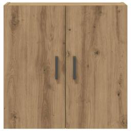 Berkfield Home Wall Cabinet Artisan Oak 60x31x60 cm Engineered Wood in Brown - Size: 60 x 31 x 60 cm - thumbnail 4