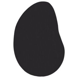 Berkfield Home Rugs Black Wool 160 x 230 cm Decorative Inlays Area Rug Other - Size: Medium - thumbnail 2