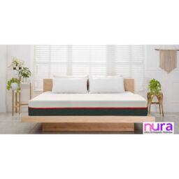 Nura Sleep Nura 40HD 25cm Thick Ultra Orthopedic Extra Firm Memory Foam Mattress in White - Size: Double - thumbnail 3