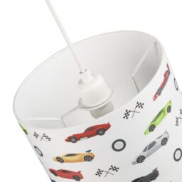 Happy Homewares Modern & Colourful Childrens Fabric Lamp Shade - thumbnail 5
