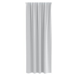 Berkfield Home Curtains with Curtains 2 pcs Pale grey 260 x 140 cm Polyester - thumbnail 3
