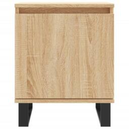 Berkfield Home Bedside Cabinets 2 pcs Sonoma Oak 40x30x50 cm Engineered Wood in Light Tan - Size: 40 x 30 x 50 cm - thumbnail 5