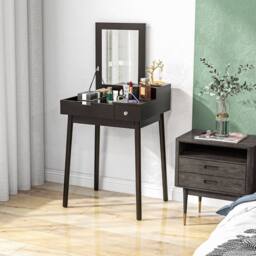 Wyld Haus Sinotti Black Dressing Table Flip Up Mirror - thumbnail 8