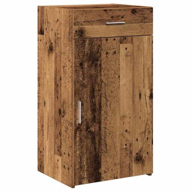 Berkfield Home Sideboard Old Wood 30x42, 5x93 cm Engineered Wood in Brown - image 1