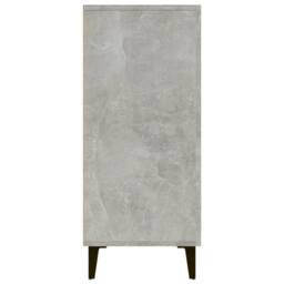 Berkfield Home Sideboard Concrete Grey 90x34x80 cm Engineered Wood - Size: 90 x 34 x 80 cm - thumbnail 6