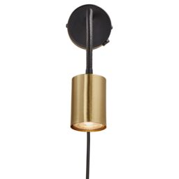 Nordlux Modern Indoor Wall Light Brass Metal GU10 Adjustable Head - No, IP20 in Gold - thumbnail 3