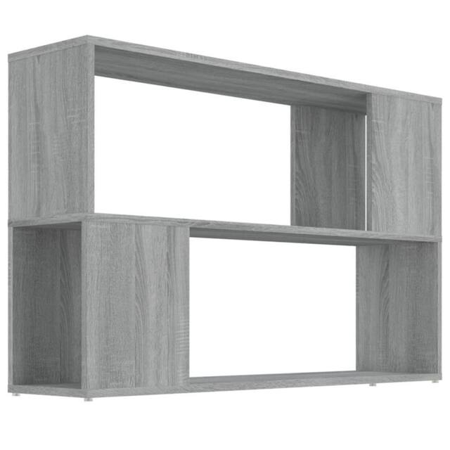 Berkfield Home Book Cabinet Grey Sonoma 100x24x63 cm Engineered Wood - Size: 100 x 24 x 63 cm - image 1