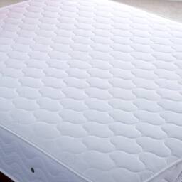 Bedmaster Tuscany Orthopaedic Coil Spring Mattress in White - Size: Small Double - thumbnail 2