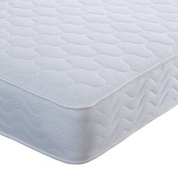 Bedmaster Tuscany Orthopaedic Coil Spring Mattress in White - Size: Small Double