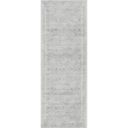 Livabliss Roma-Vintage Grey Cream Blue Traditional Boho Living Dining Bedroom Rug - Size: 200 cm x 200 cm - thumbnail 2