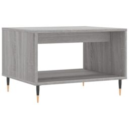 Berkfield Home Coffee Table Grey Sonoma 60x50x40 cm Engineered Wood - Size: 60 x 50 x 40 cm - thumbnail 2
