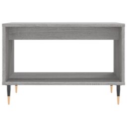 Berkfield Home Coffee Table Grey Sonoma 60x50x40 cm Engineered Wood - Size: 60 x 50 x 40 cm - thumbnail 4