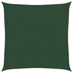 Berkfield Home Sunshade Sail 160 g/m¬≤ Dark Green 2.5x2.5 m HDPE - thumbnail 2