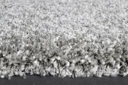 The Rug Shop UK Silver Plain Shaggy Easy to clean Machine Made Plain Rug - Size: 160 cm x 230 cm - thumbnail 5