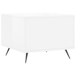 Berkfield Home Coffee Tables 2pcs High Gloss White 50x50x40 cm Engineered Wood - Size: 50 x 50 x 40 cm - thumbnail 9