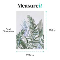 Superfresco Easy Flora & Fauna Blue Print To Order 3m x 2.8m Mural - thumbnail 4