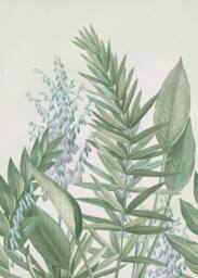 Superfresco Easy Flora & Fauna Blue Print To Order 3m x 2.8m Mural - thumbnail 2