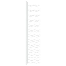 Berkfield Home Wall Mounted Wine Rack for 24 Bottles White Iron - thumbnail 5